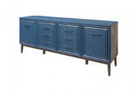 Гостиная Гориция Сапфир Комод 6 ящиков 2 двери - Мебель | Мебельный | Интернет магазин мебели | Екатеринбург