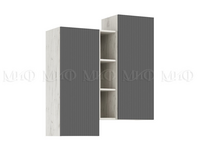 Гостиная Оскар Миф Шкаф подвесной комбинированный - Мебель | Мебельный | Интернет магазин мебели | Екатеринбург