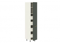 Кухня Мускат ППЯ-400_Н6 Пенал высота 2041 с внутренними ящиками - Мебель | Мебельный | Интернет магазин мебели | Екатеринбург