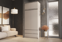 Шкаф 2-х дверный комбинированный Челси с антерсолью - Мебель | Мебельный | Интернет магазин мебели | Екатеринбург