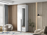 Шкаф 2х дверный Норд С ОДНИМ ЗЕРКАЛОМ на 800 - Мебель | Мебельный | Интернет магазин мебели | Екатеринбург