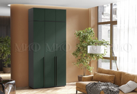 Шкаф 3х дверный с антресолью Норд Изумрудный на 1200 - Мебель | Мебельный | Интернет магазин мебели | Екатеринбург