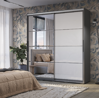 Шкаф-купе Крафт 6 на 1962 Графит - Мебель | Мебельный | Интернет магазин мебели | Екатеринбург