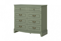 Спальня Лорето Самшит Комод 8 ящиков - Мебель | Мебельный | Интернет магазин мебели | Екатеринбург