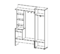 Прихожая Сабрина на 1600 - Мебель | Мебельный | Интернет магазин мебели | Екатеринбург